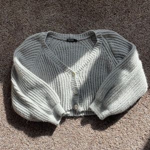 Nastygal cropped sweater size S
